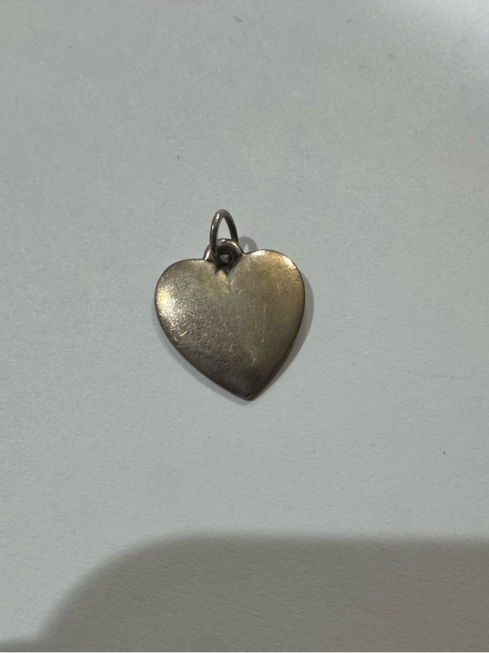 JAMES AVERY Retired Silver Heart Pendant Charm
